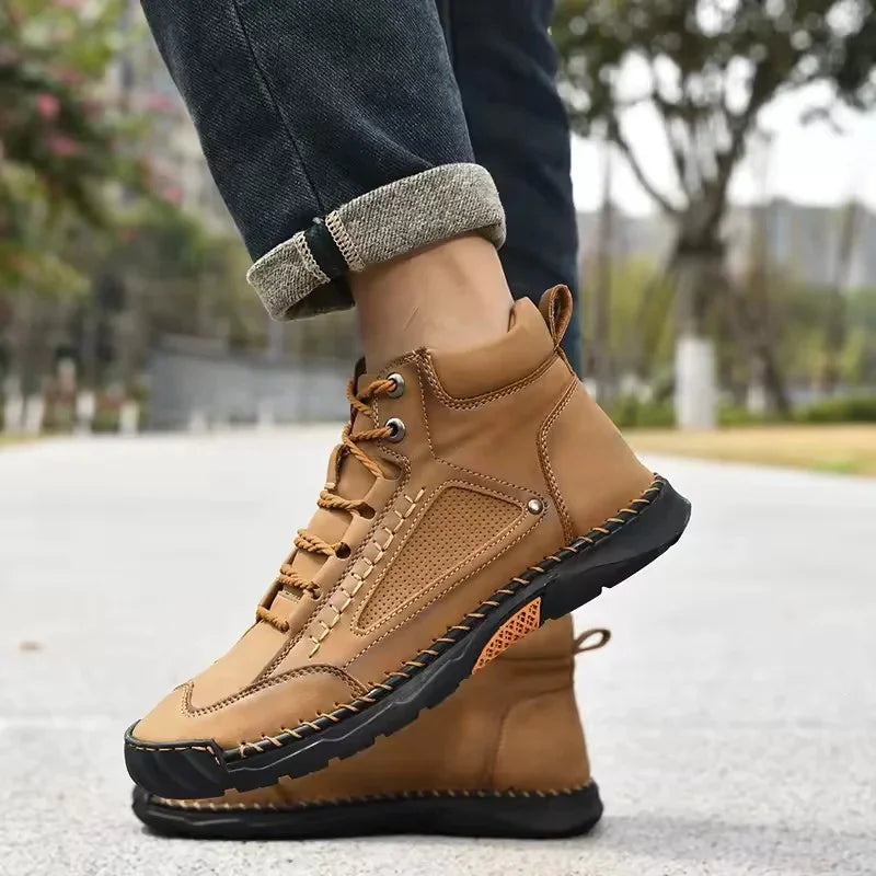 Elegante Leder Schuhe für Herren • Salkin™