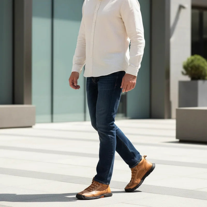 Elegante Leder Schuhe für Herren • Salkin™
