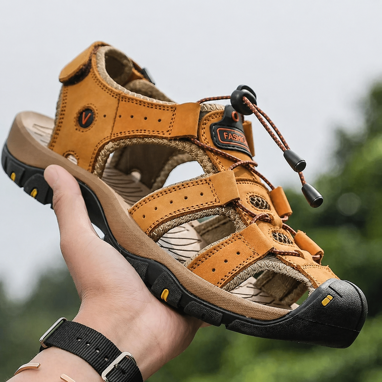 ErgoStride™ – Komfort-Sandalen für Männer für jedes Terrain