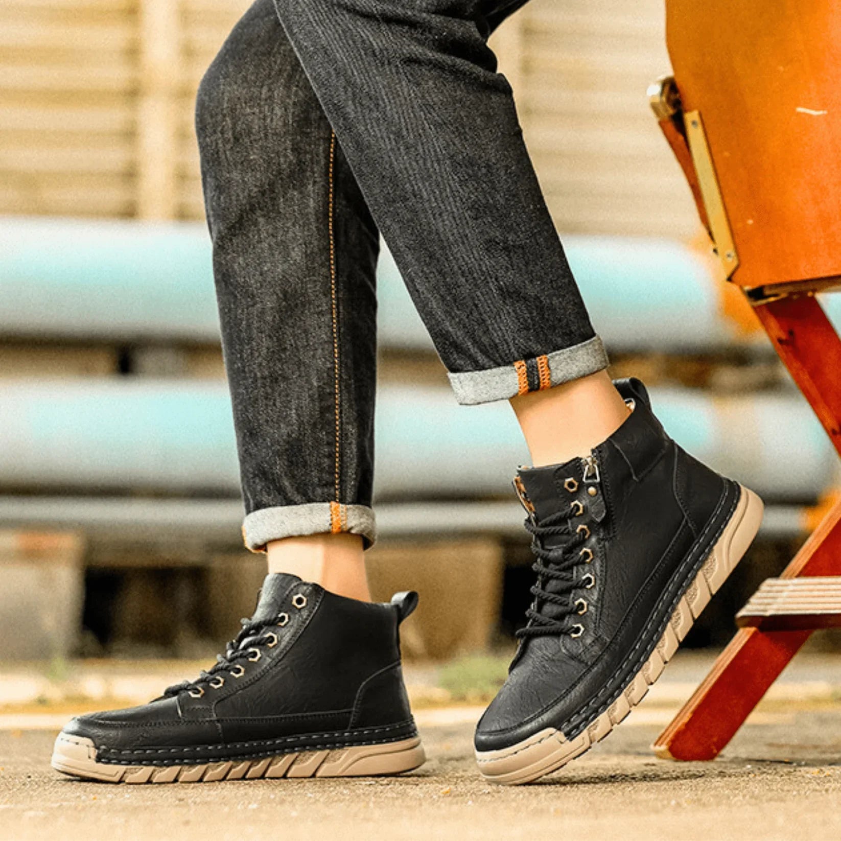 Apollo – Premium-Leder-Stiefel für die Stadt